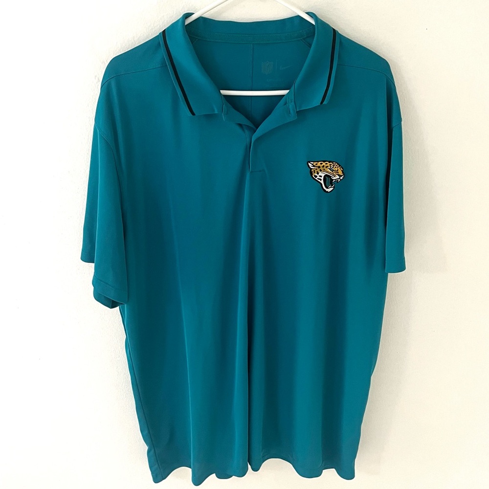 Nike NFL Jacksonville Jaguars Dri-Fit Polo, Size: XXL